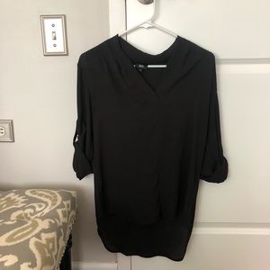 Black Target Blouse